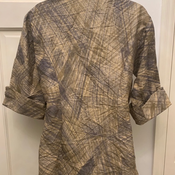 KAY CHAPMAN! (Art in design) 100% silk blouse. - Picture 4 of 5